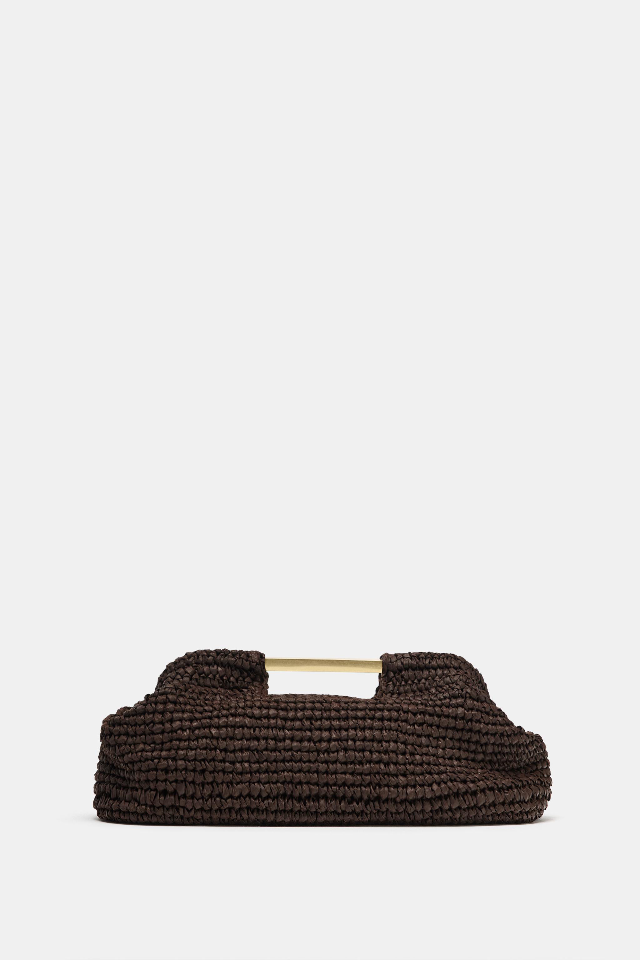 SAC ENVELOPPE À PARTIE PRINCIPALE TRESSÉE